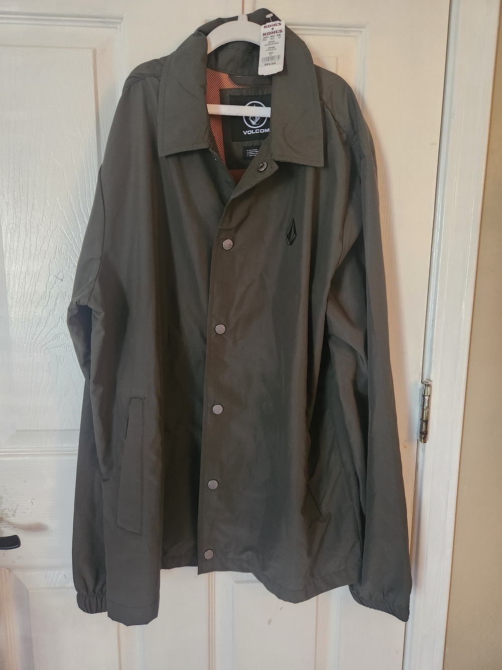 Volcom Jacket  Size M Green in Olive